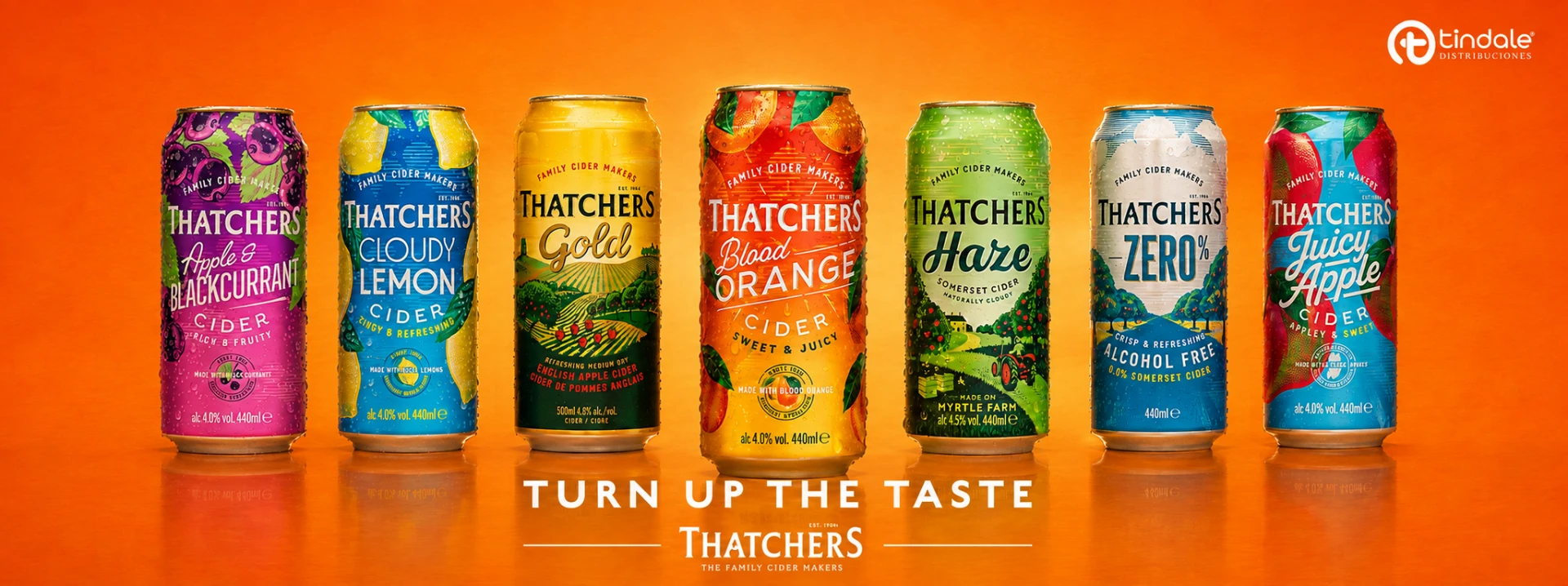 Thatchers Blood Orange Cider — Turn up the taste